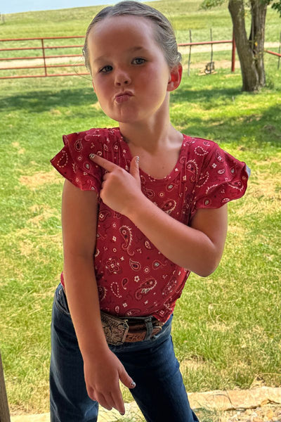 Bandana Babe Top