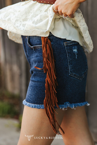 Fringe Cowgirl Shorts
