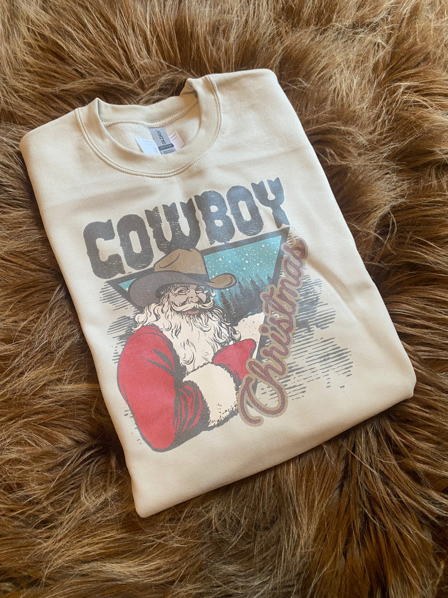 Cowboy Christmas Sweater!
